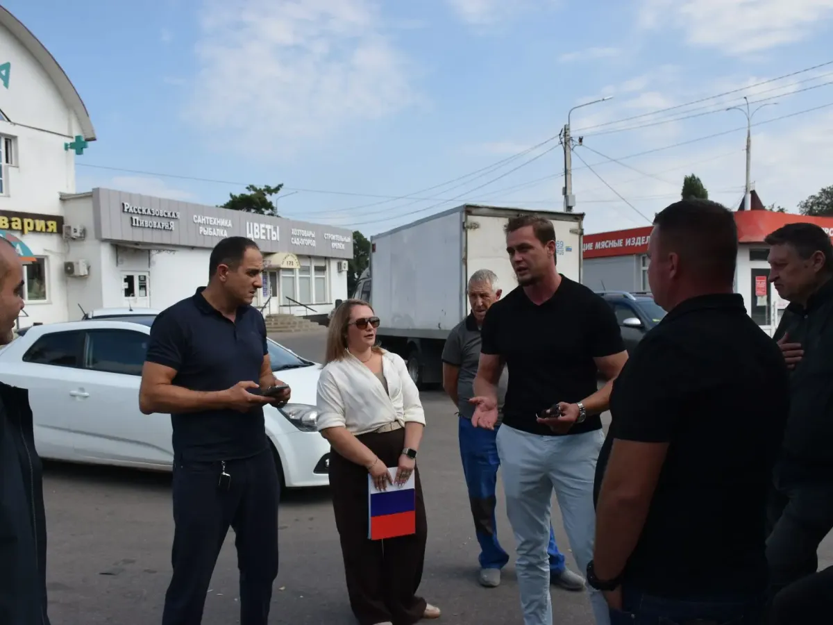 В Тамбове продолжают демонтировать незаконные торговые объекты