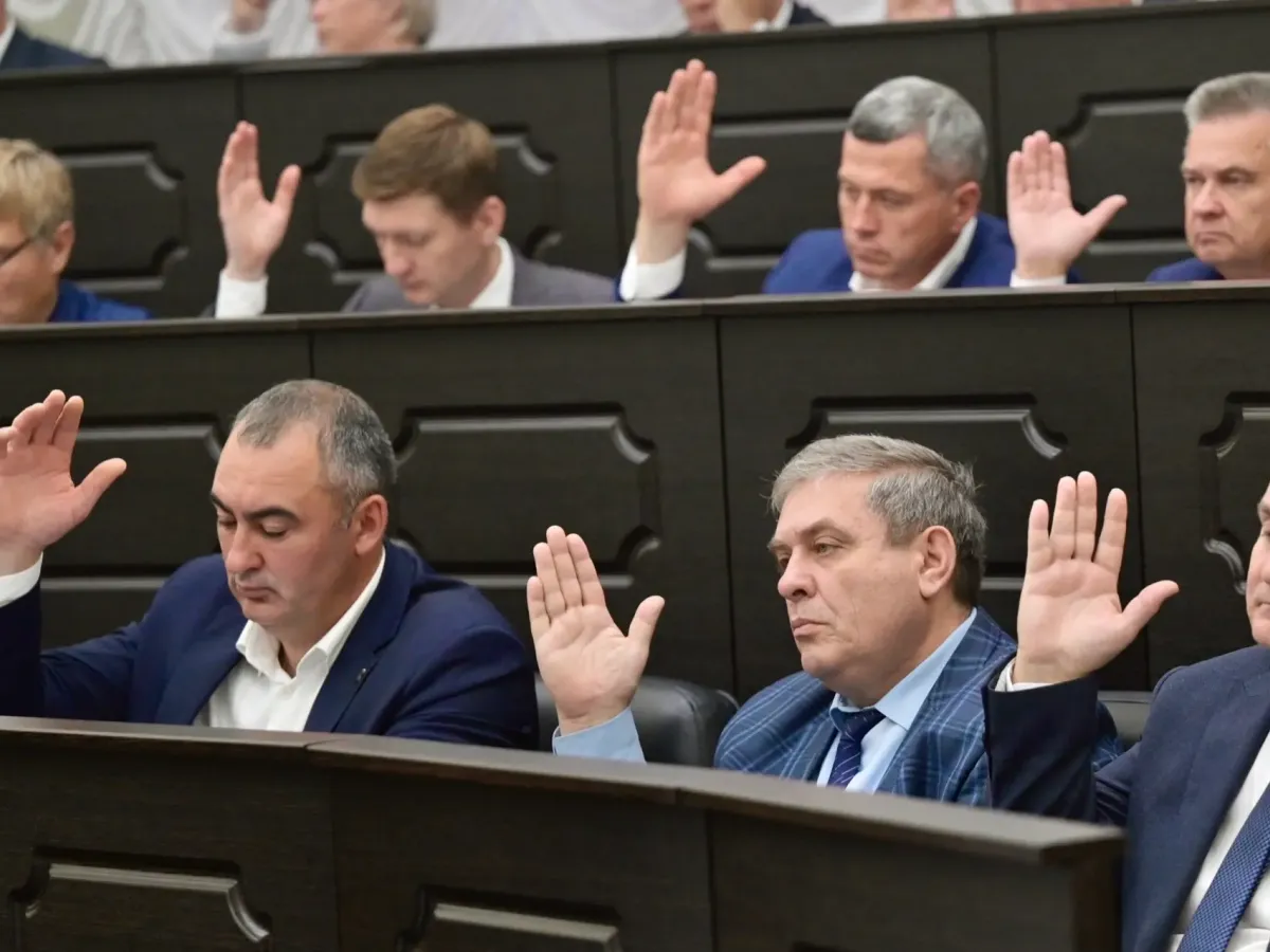 Первое заседание Тамбовской облдумы восьмого созыва прошло в Тамбове