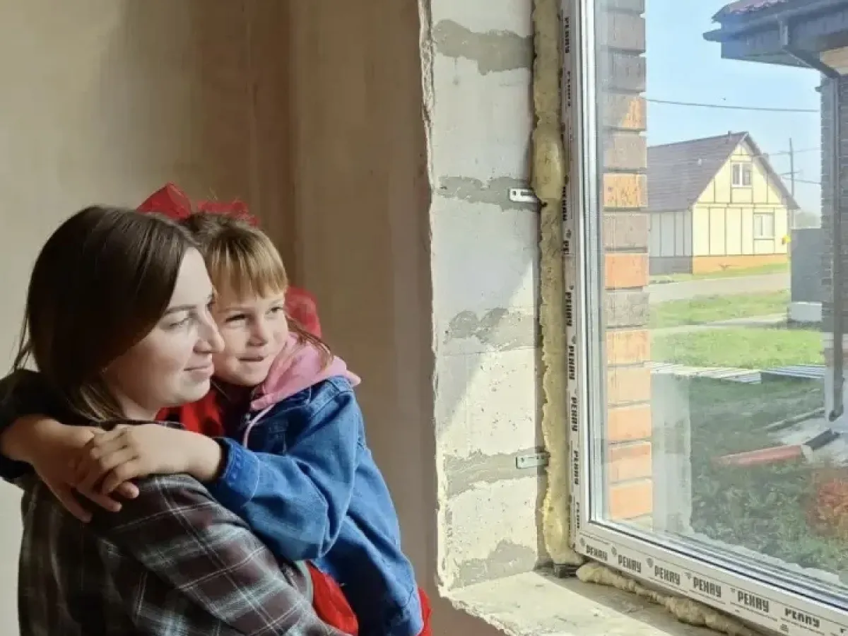 Многодетная семья из Тамбова построила дом благодаря мерам социальной поддержки