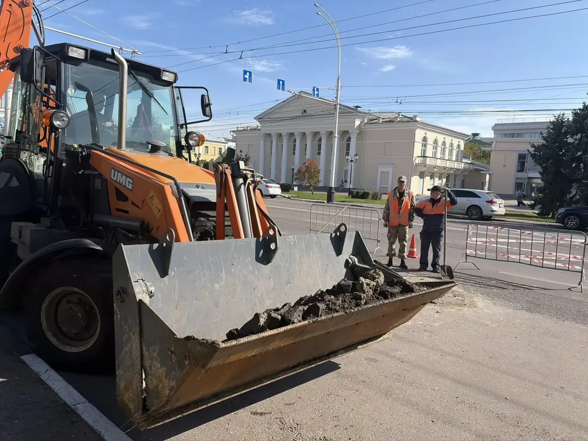 В Тамбове восстанавливают водоприёмные колодцы на улицах города