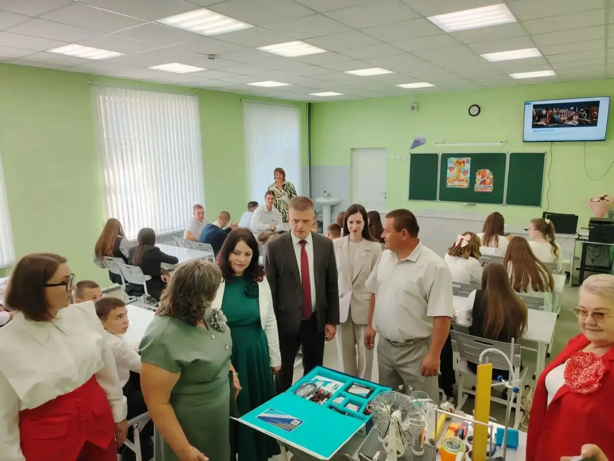 В Тамбовской области в восьми школах открылись новые агротехклассы