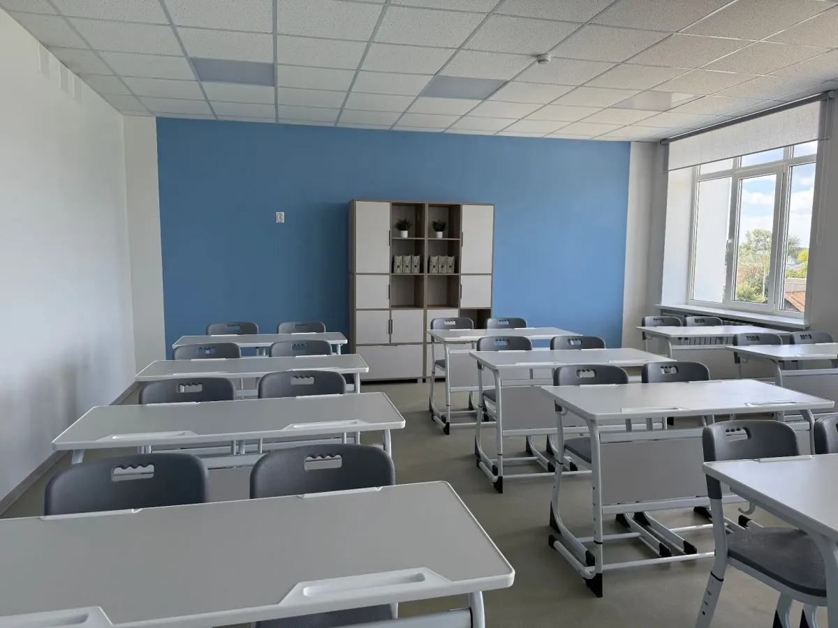 В селе Платоновка после капитального ремонта открылась школа на 370 учеников