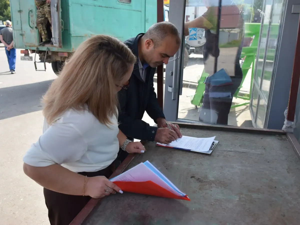 В Тамбове продолжают демонтировать незаконные торговые объекты