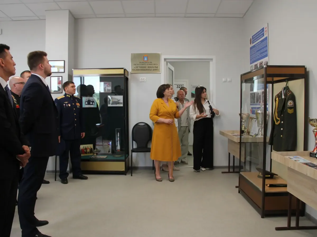 В Тамбове после капитального ремонта открылся кадетский корпус имени Дёмина