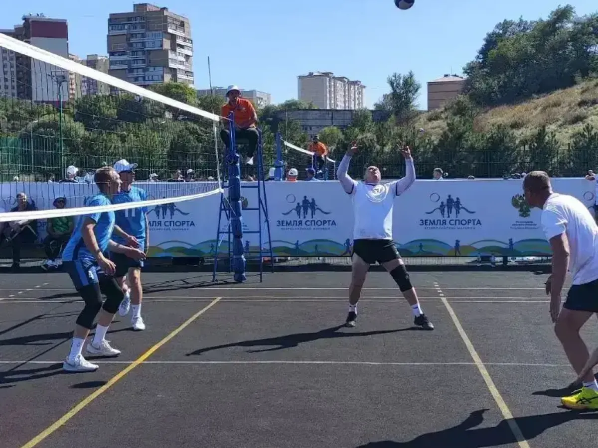Команда Тамбовской области выступила в финале марафона «Земля спорта»