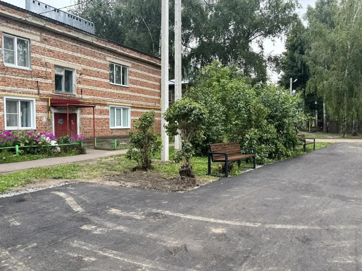 В двух округах Тамбовской области завершили благоустройство дворов и общественных пространств