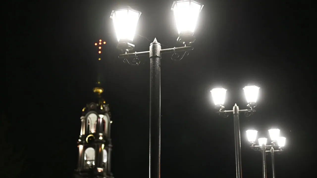 На набережной Тамбова обновляют освещение — Тамбов Сейчас