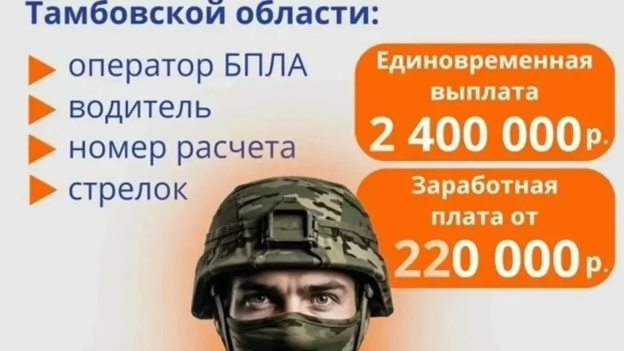 Военный комиссариат Тамбовской области приглашает на службу по контракту — Тамбов Сейчас