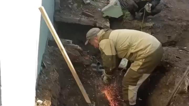 В Советском районе Томска заменили аварийный участок теплотрассы на проспекте Ленина — Томск Сейчас