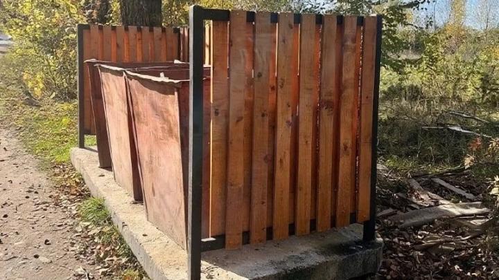 В Молчаново привели в порядок контейнерную площадку после вмешательства прокуратуры — Томск Сейчас