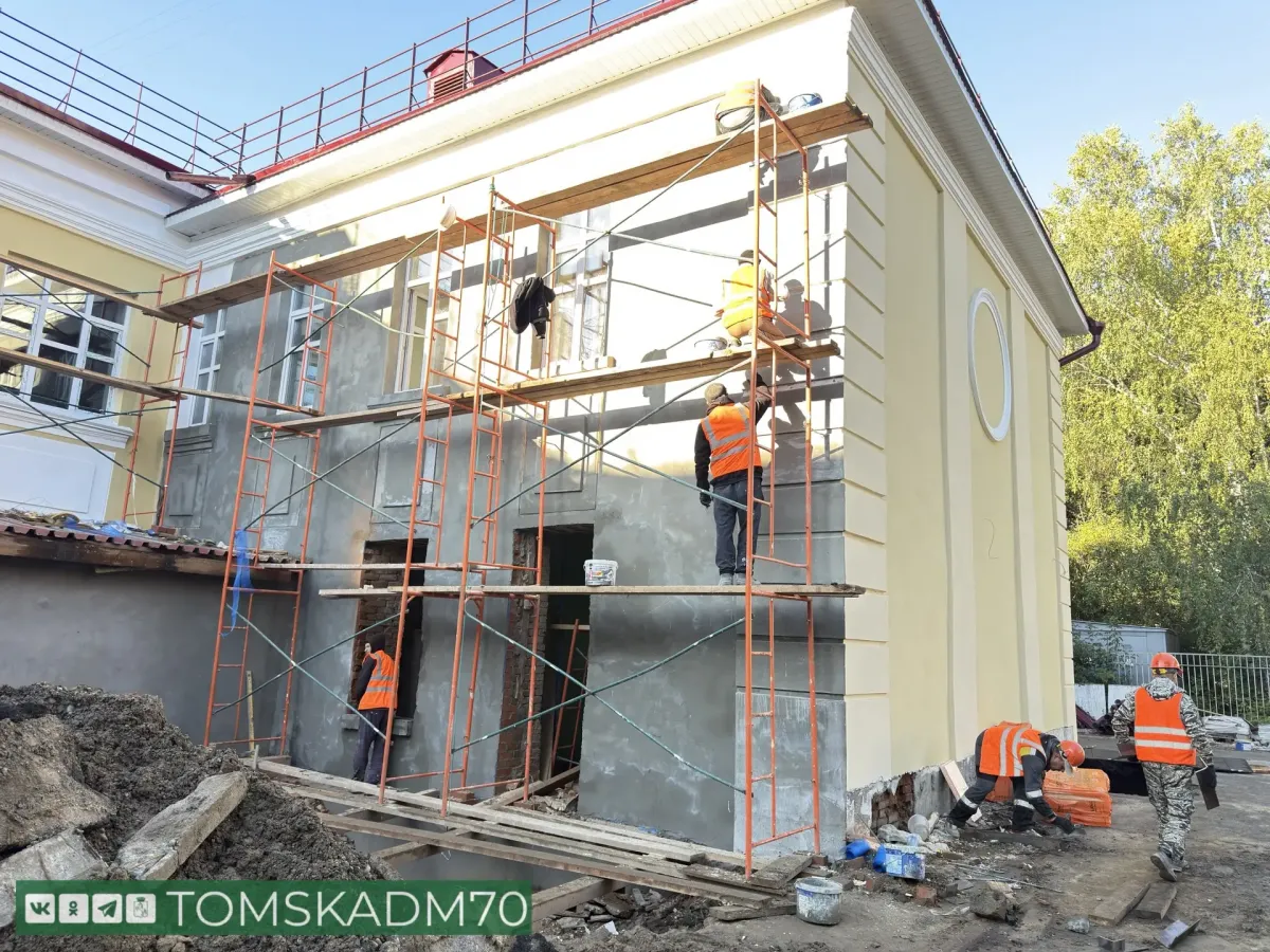 В Томске капитальный ремонт школы №31 завершат до конца года