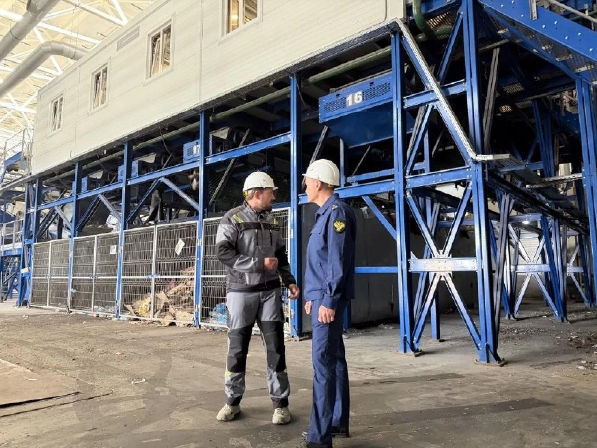 В Томске оценили работу мусоросортировочного комплекса КПО «Сибирь»