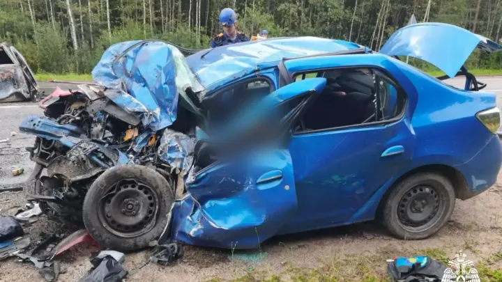 В Калининском округе в ДТП с двумя автомобилями погиб человек