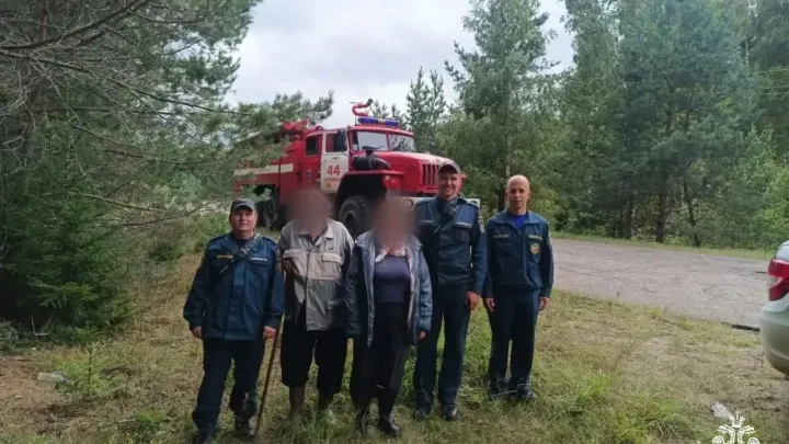 В Осташковском округе спасатели вывели из леса заблудившихся грибников