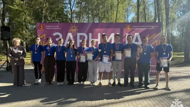Команда 12-й пожарно-спасательной части взяла серебро Спартакиады в Ржевском округе — Тверь Сейчас