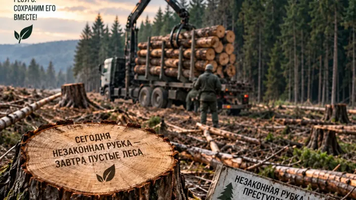 В Тверской области за 8 месяцев на 21% снизилось число незаконных рубок