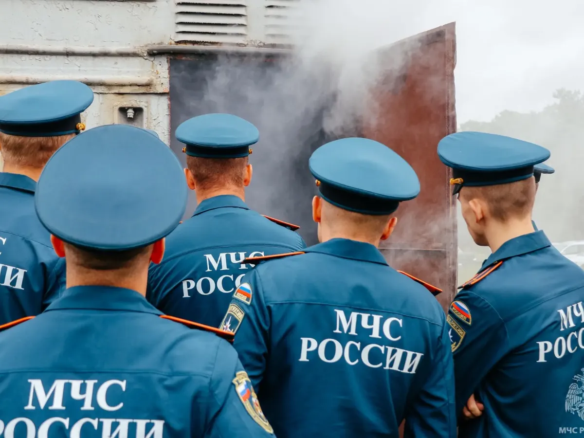 Молодые офицеры МЧС познакомились с особенностями службы в Тверской области