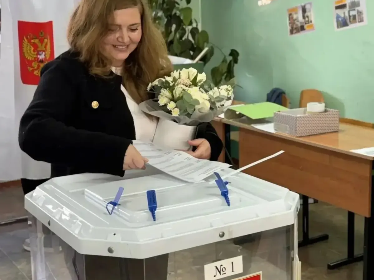 В Тверской области молодежь активно голосует в первый день выборов