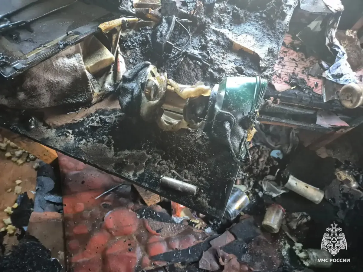 В деревне Слободка загорелся жилой дом из-за фонаря на зарядке