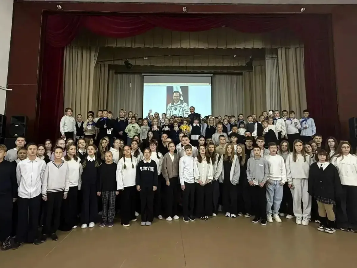 Валерий Токарев провел открытый урок для школьников ЗАТО Солнечный