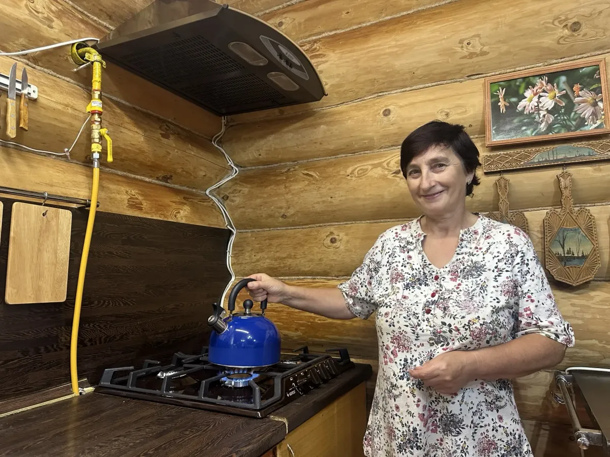 В деревне Зальцо Осташковского округа подключили первое домовладение к газу