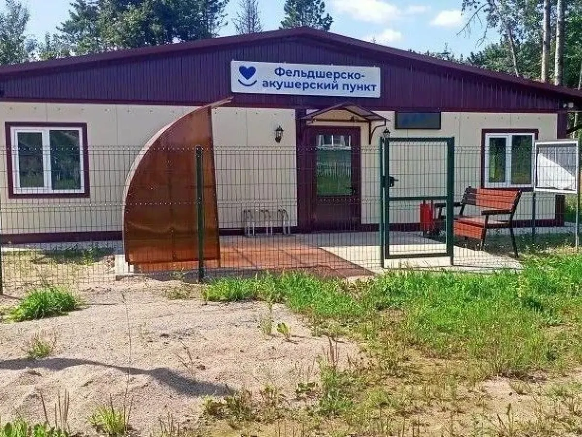 В селе Деледино начал принимать пациентов новый фельдшерско-акушерский пункт