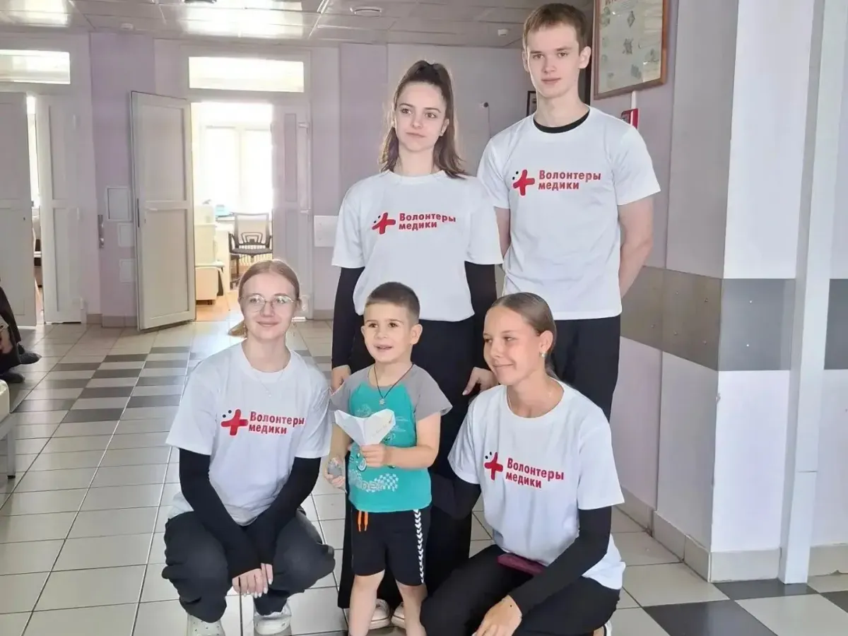 Студенты Тверского медколледжа провели «Марафон Добра» в Детской областной больнице