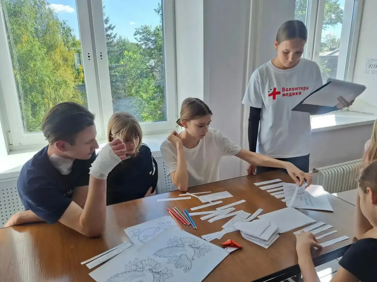 Студенты Тверского медколледжа провели «Марафон Добра» в Детской областной больнице