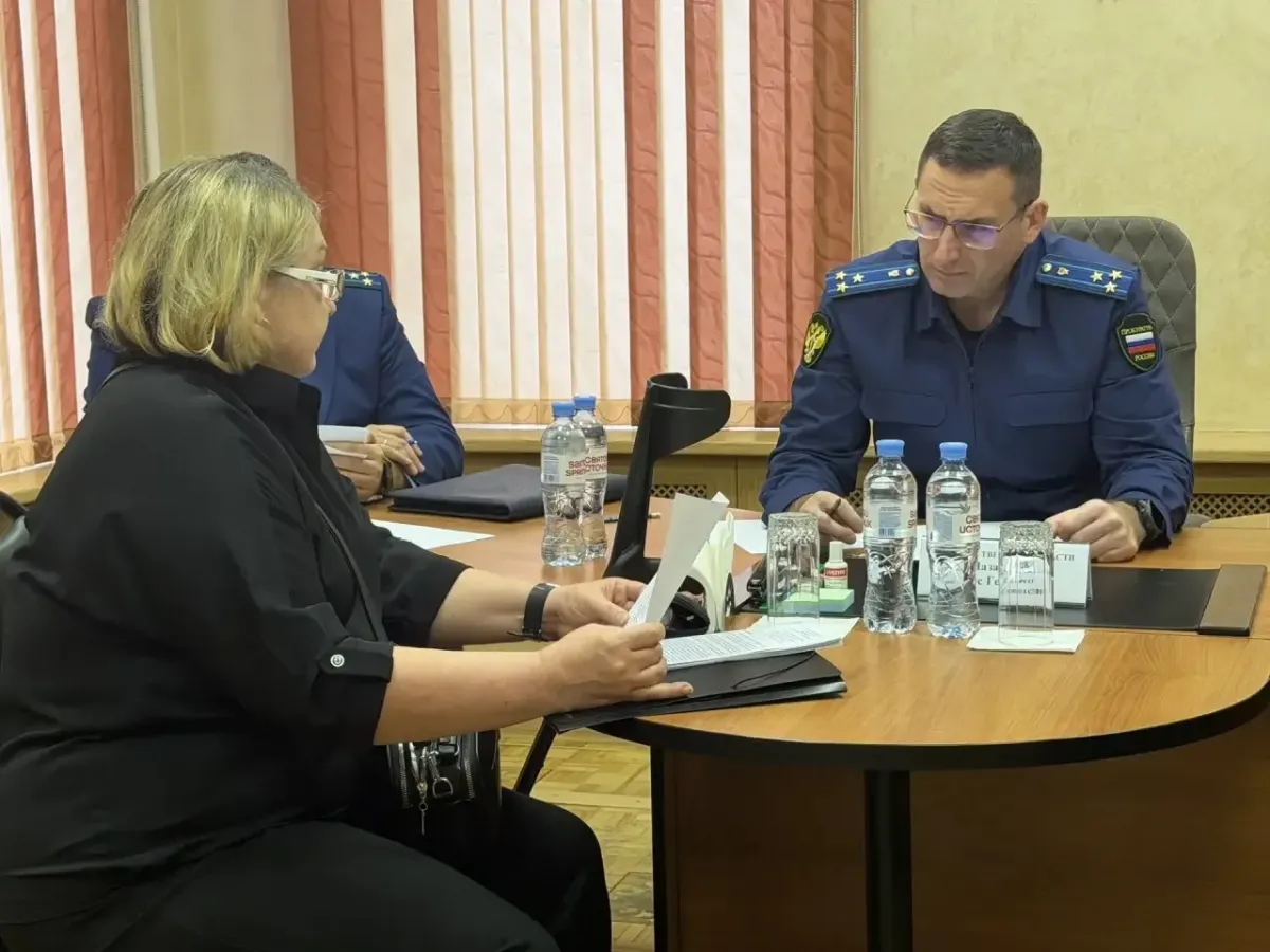 Прокурор Тверской области провел прием жителей в Торжокском округе