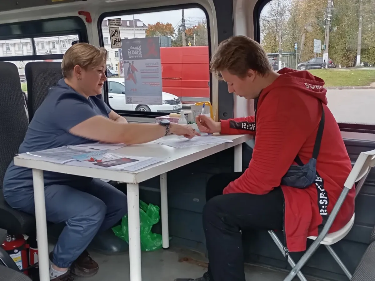 Мобильный пункт тестирования на ВИЧ продолжит работу в Твери и муниципалитетах