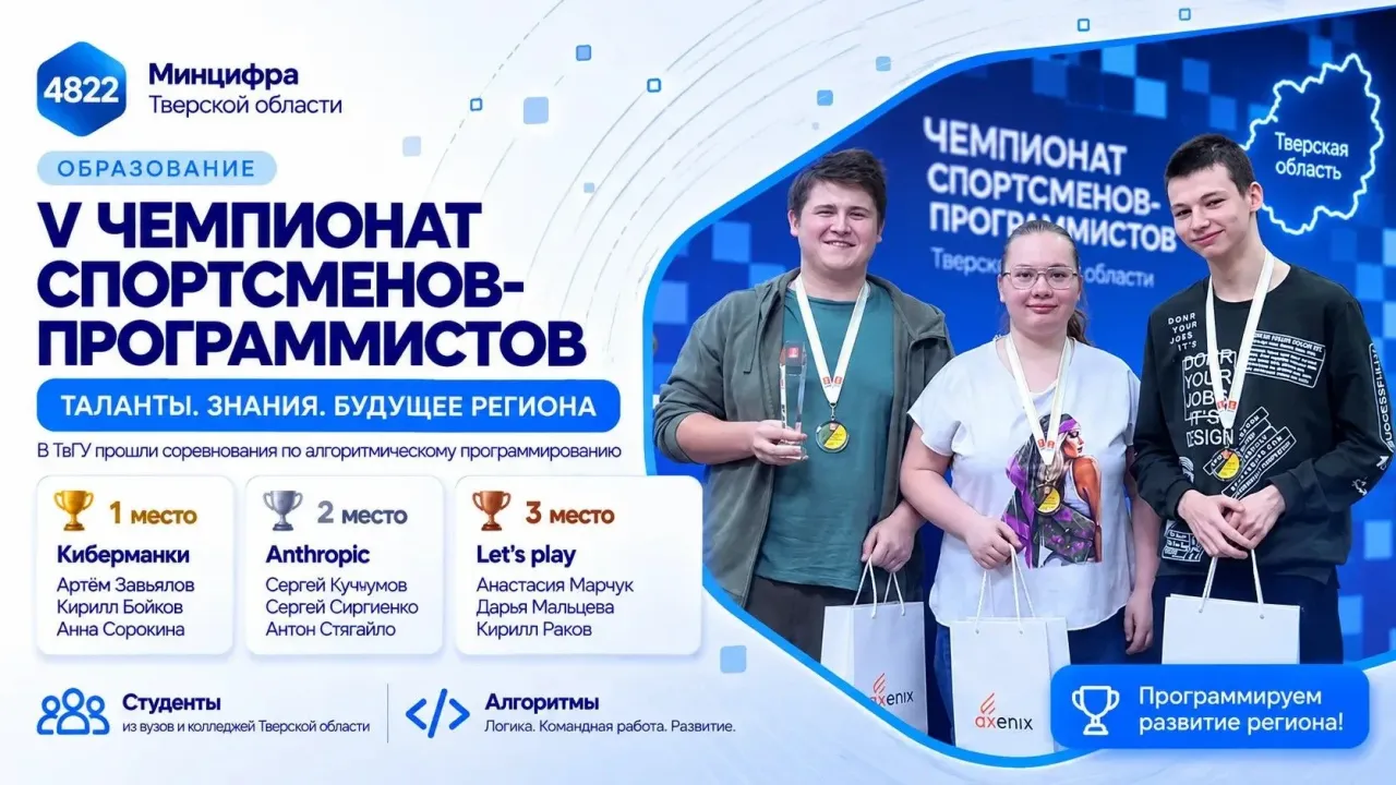 В ТвГУ открыли пятый чемпионат спортсменов-программистов