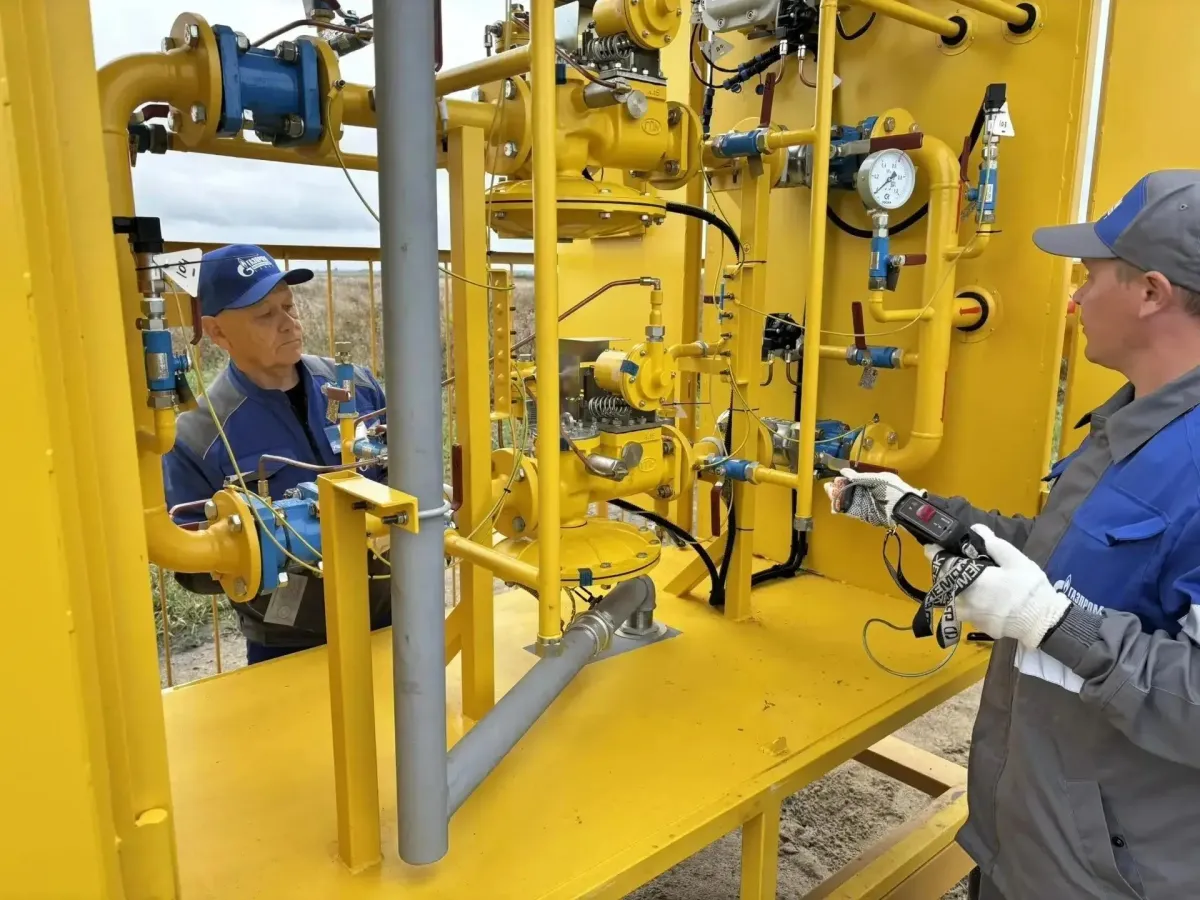 В Абатском округе газифицировали деревню Кокуй