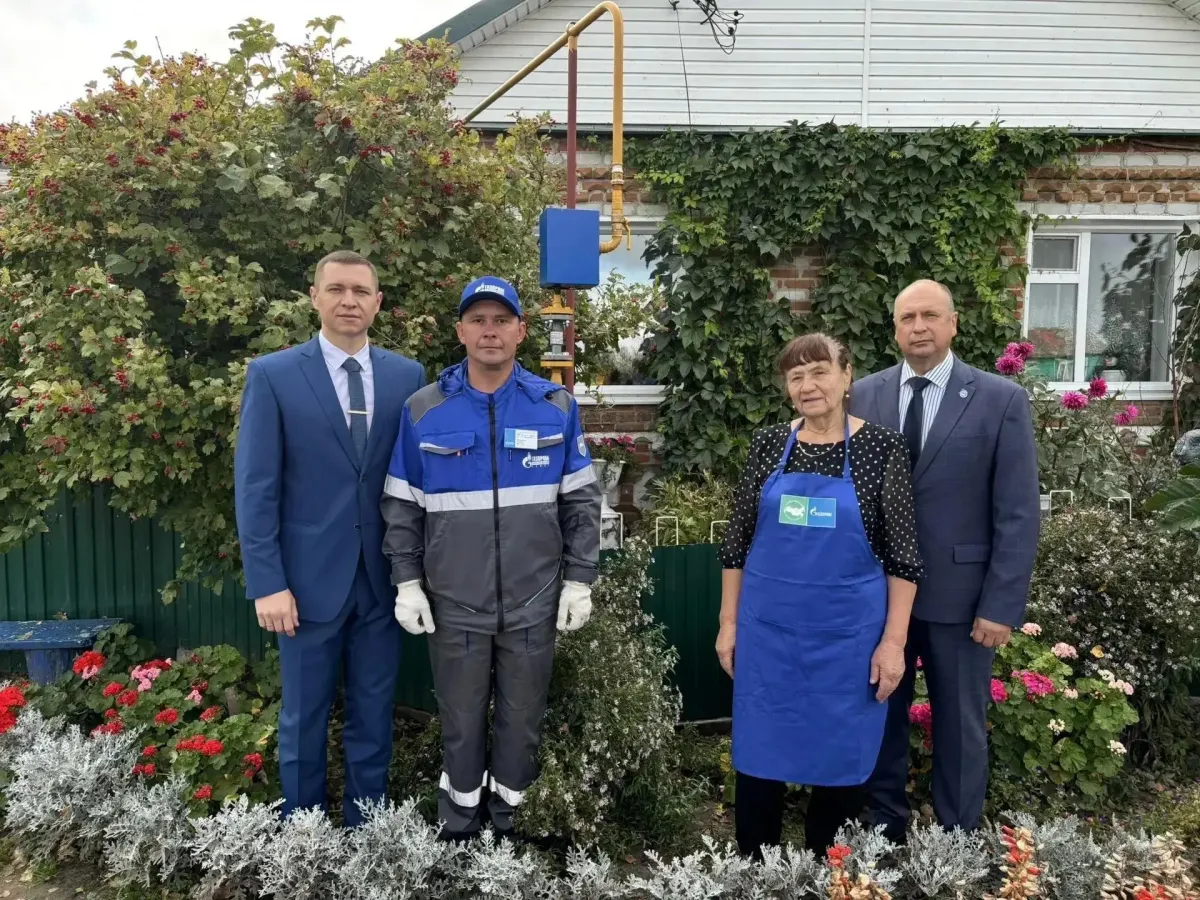 В Абатском округе газифицировали деревню Кокуй