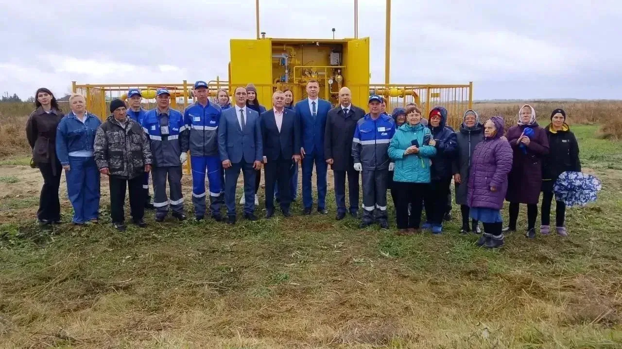 В Абатском округе газифицировали деревню Кокуй