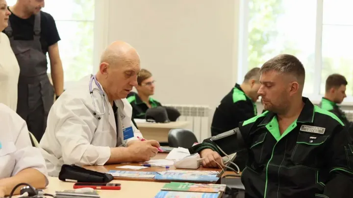 В Муроме сотрудники предприятия «Ай-Пласт» прошли профилактический осмот? — Владимир Сейчас