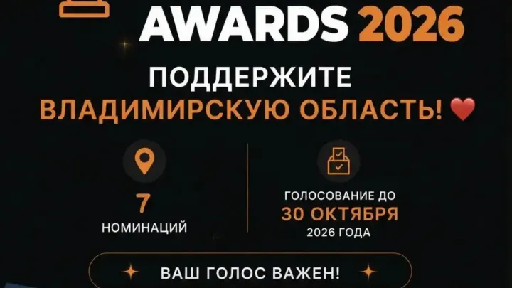 Голосование за достопримечательности Владимирской области — Владимир Сейчас