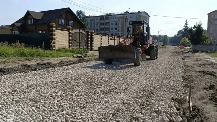 В округе Покров капитально ремонтируют дорогу Вольгинский–Иваново — Владимир Сейчас