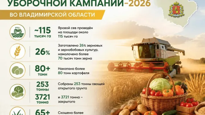 Предварительные итоги уборочной кампании во Владимирской области — Владимир Сейчас