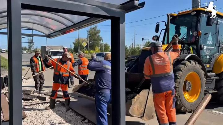 В микрорайоне Веризино во Владимире установили шесть новых остановочных павильонов — Владимир Сейчас