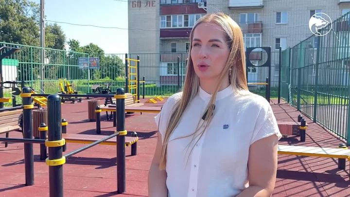 В Гороховце после реконструкции открылась спортплощадка для подготовки к сдаче норм ГТО — Владимир Сейчас