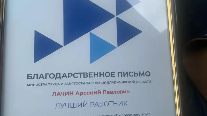 ГМУК №2 из Владимира победил в областном конкурсе «Трудовое лето-2026» — Владимир Сейчас