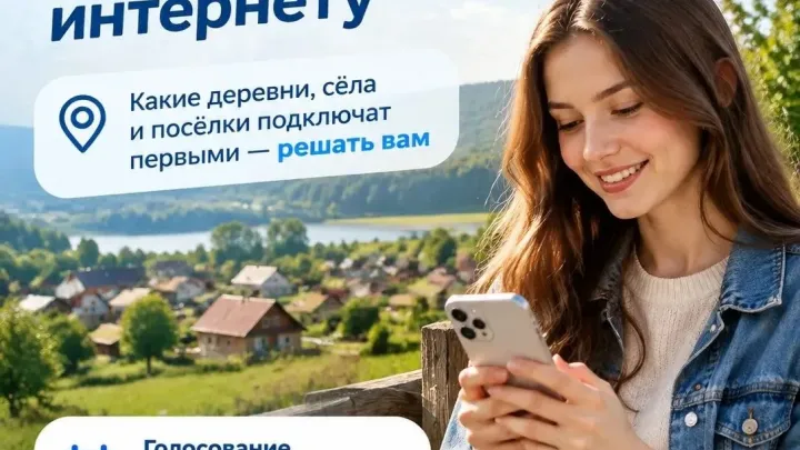 Владимирцев пригласили голосовать за подключение малых населённых пунктов к интернету в 2027 году — Владимир Сейчас