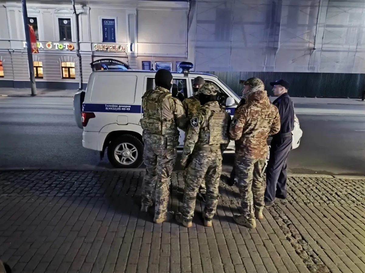 В историческом центре Владимира прошел совместный рейд полиции и народной дружины