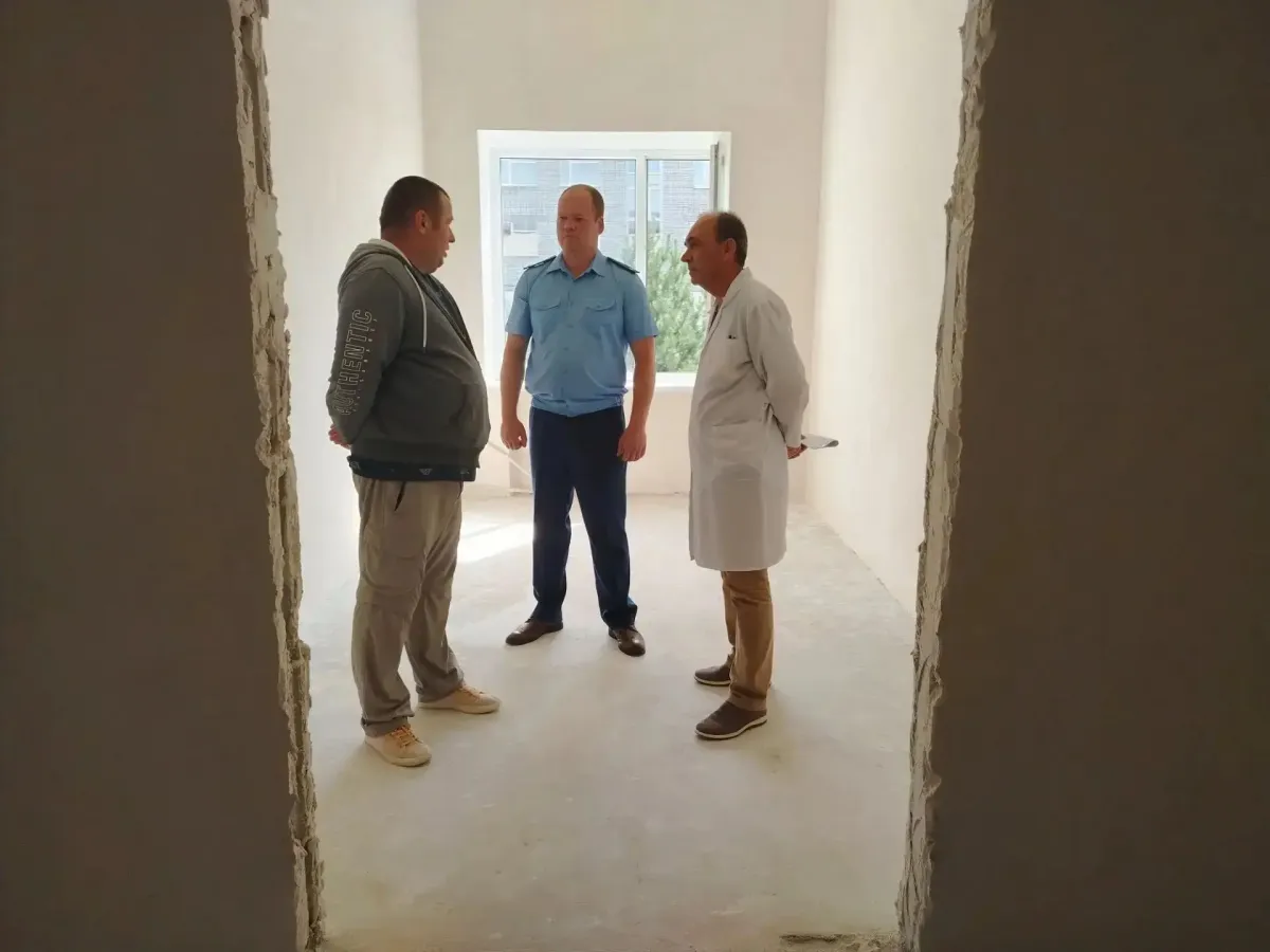 Прокуратура контролирует капитальный ремонт Гороховецкой ЦРБ