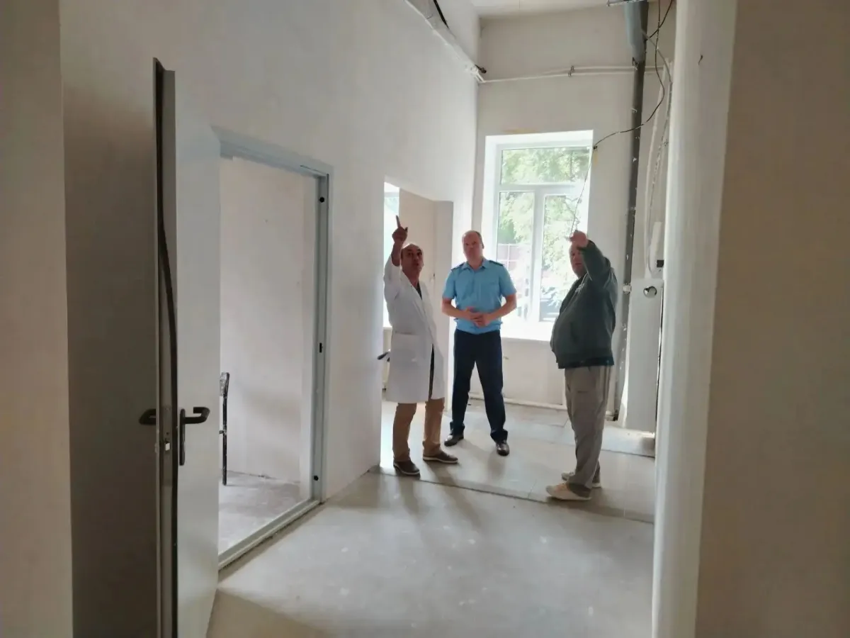 Прокуратура контролирует капитальный ремонт Гороховецкой ЦРБ