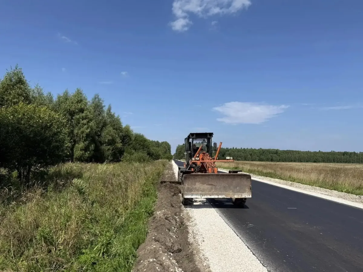 Во Владимирской области завершают ремонт почти 14 километров трассы Ковров — Мстера