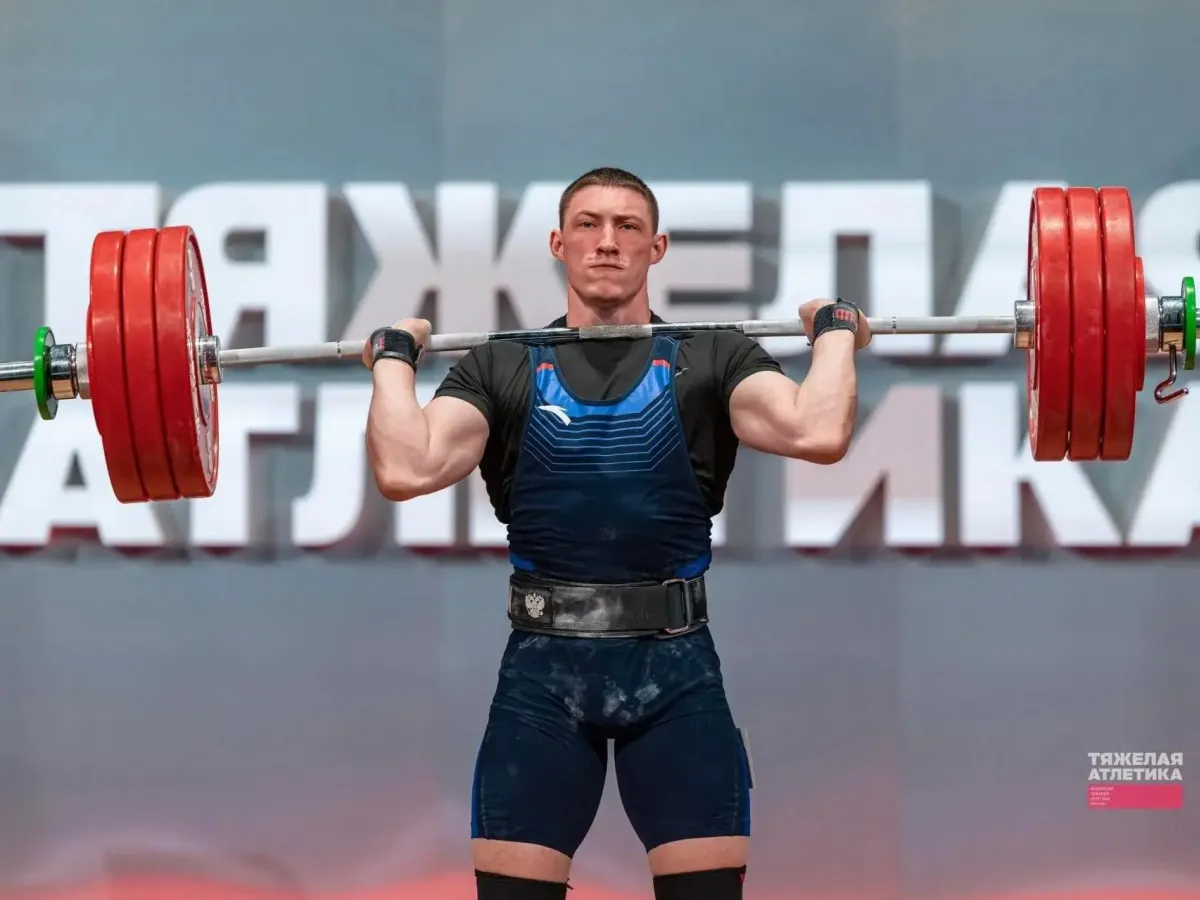 Илья Иудин стал чемпионом России по тяжелой атлетике