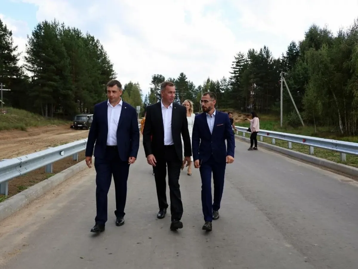 В Петушинском округе открыли отремонтированный участок дороги Костерёво‑Аббакумово‑Напутново