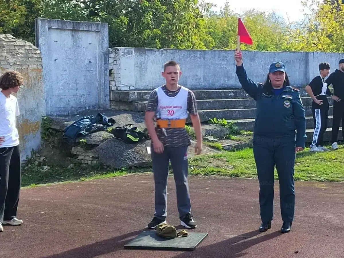 В Александрове прошли школьные соревнования по пожарно-спасательной тематике