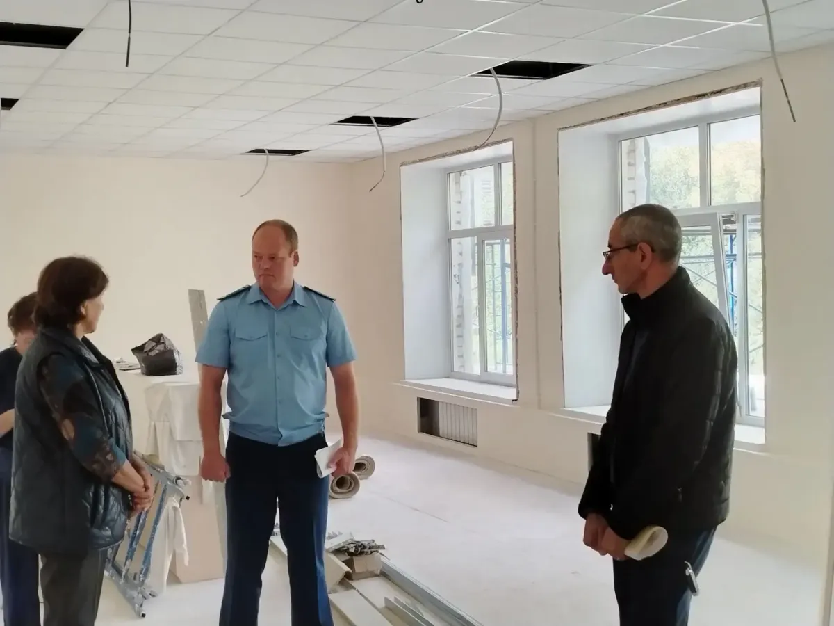 В Гороховце прокуратура проверила капитальный ремонт детского сада